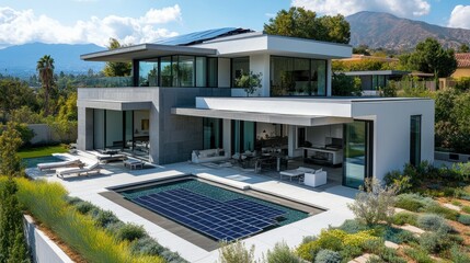 Industrial worker inspecting a complex network of pipes and valves at an oil refinery, ensuring smooth operation.