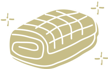 Blanket doodle outline