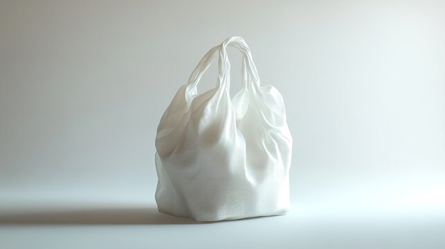 Bouquet of white eustom. Flowers close-up. Petals. White petals. Delicate. Wedding flowers. Flower delivery. Eco-package. Flowers in a paper bag. Eco-packaging. Flowers in the .