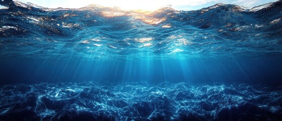 Underwater Sunlight Rays