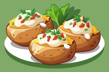 Vector japanese food takoyaki vector