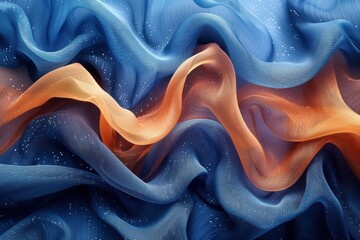 abstract background in colors and patterns for Lee National Denim Day