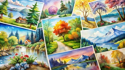 watercolor paintings images