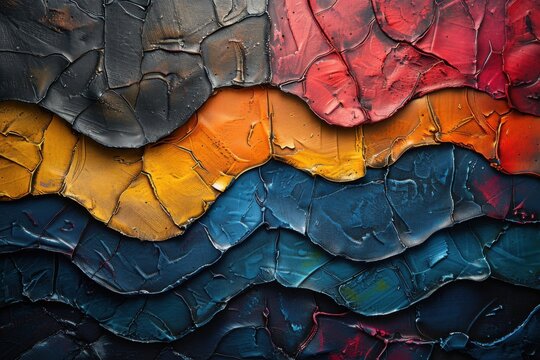 abstract background in colors and patterns for Lee National Denim Day