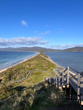 view from the beach