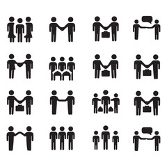 Minimalist Icon Design Collection for Digital Interfaces
