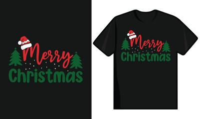 Merry Christmas, Merry Christmas T Shirts Print Template.