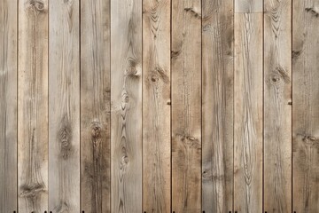 Fototapeta premium Wooden wall texture background with brown hardwood surface. Old plank wood floor pattern with rough timber surface. Vintage weathered look with grunge texture on wooden panel