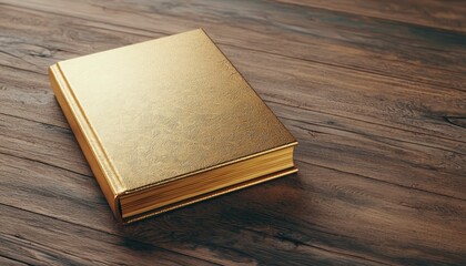 Personalized photo album with embossed cover, precious memories, 3D illustration