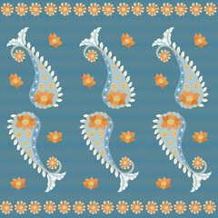 pattern with birds,ikat pattern