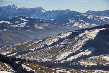View of the toggenburg region