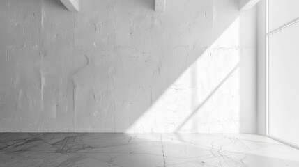 Obraz premium Background of white walls.