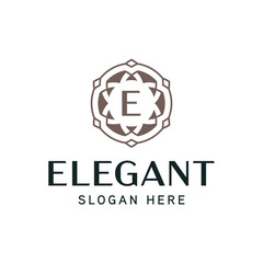 Elegant Ornamental Emblem for Premium and High-End Brands