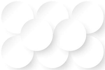 round silhouette shadow, gray theme background.