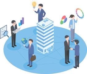 多種多様な人材を採用している企業のイメージ