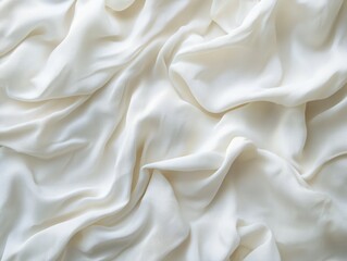 Obraz premium This background features a soft fabric texture with gentle folds, adding an elegant touch to product displays