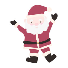 Cute Santa Claus and Christmas Illustrations |Festive Holiday Graphics