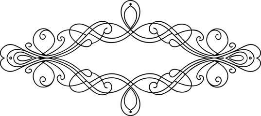 Hand drawn ornamental dividers Vector illustration