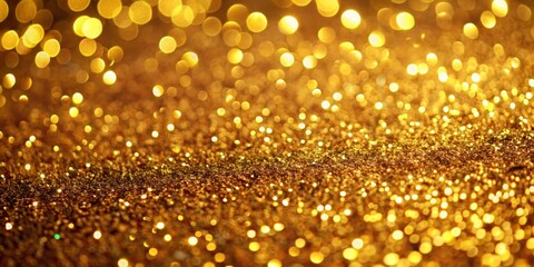 Golden Glitter Bokeh Background, bokeh , glitter , sparkle