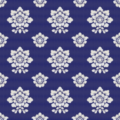 seamless pattern with snowflakes