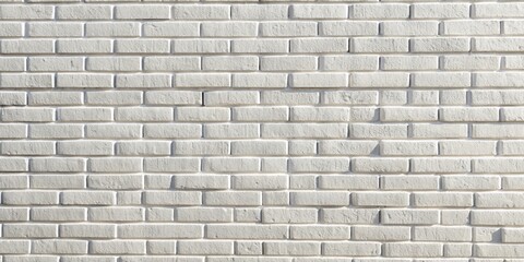 Fototapeta premium White Brick Wall Texture - Brick Background - Brick Pattern, Brick Texture, Wall Pattern
