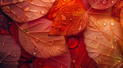 Photograph of leaves taken with a macro lens