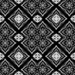 seamless damask pattern black classic vintage elegant design exclusive decoration living fom art 