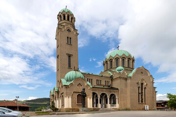 Cathedral church of Nativity of the Virgin Mary in city of Veliko Tarnovo, Bulgaria