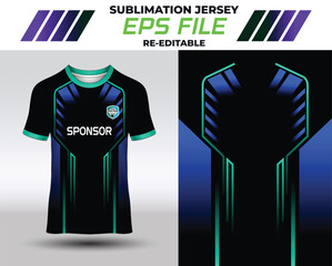 Jersey or T-shirt Design For Sublimation Print