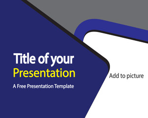PrintColor PowerPoint Template is a free blue template for PowerPoint presentations with different colors and curves in the slide design.