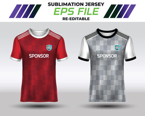 Jersey or T-shirt Design For Sublimation Print