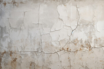Obraz premium Processed collage of cracked stucco surface texture. Background for banner, backdrop or texture