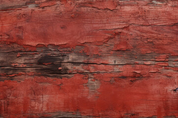 Processed collage of old rustic painted red wood planks texture. Background for banner