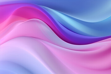 Abstract waves shape glowing in ultraviolet spectrum. Background for banner, backdrop or texture