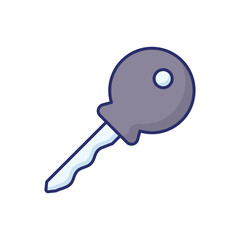 Key vector icon ready to use for apps and websites