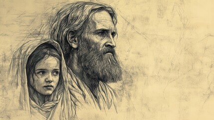 Fototapeta premium The Contrast of Righteousness and Wealth in Ecclesiastes: Peaceful Family Life Opposed to a Wealthy Man's Inner Turmoil