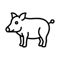 chinese Pig  Icon