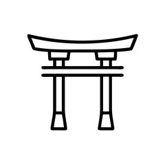 torii gate icon