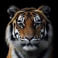 Naklejka premium Majestic Tiger Portrait