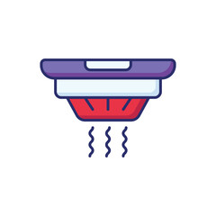 Alarm System vector icon ready to use for apps and websites