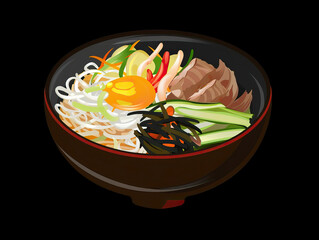 Isolated Plate of Delicacy on Transparent Background, Culinary Art Presentation