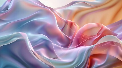 Obraz premium a colorful image of a purple and pink striped material.