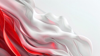 a red light is shining through a white background.