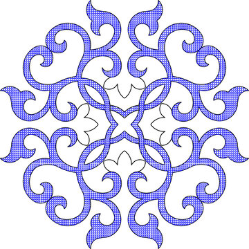 recommend clip art: Sketch vector illustration silhouette design detail icon logo symbol rosette mandala floral classic vintage