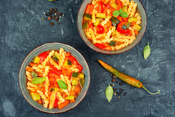 Summer Minestrone Soup.