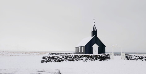 Iceland in the winter