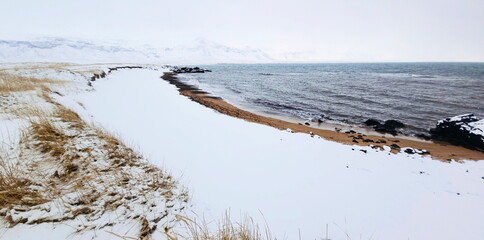 Iceland in the winter