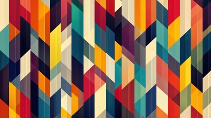 A multicolored abstract pattern background with geometric shapes and vibrant colors