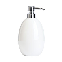 Obraz premium Elegant white soap dispenser