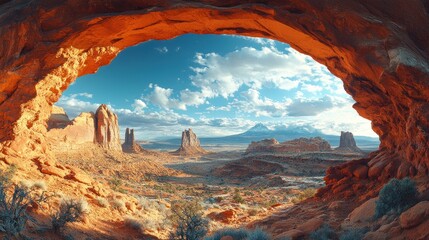 A View Through the Arch